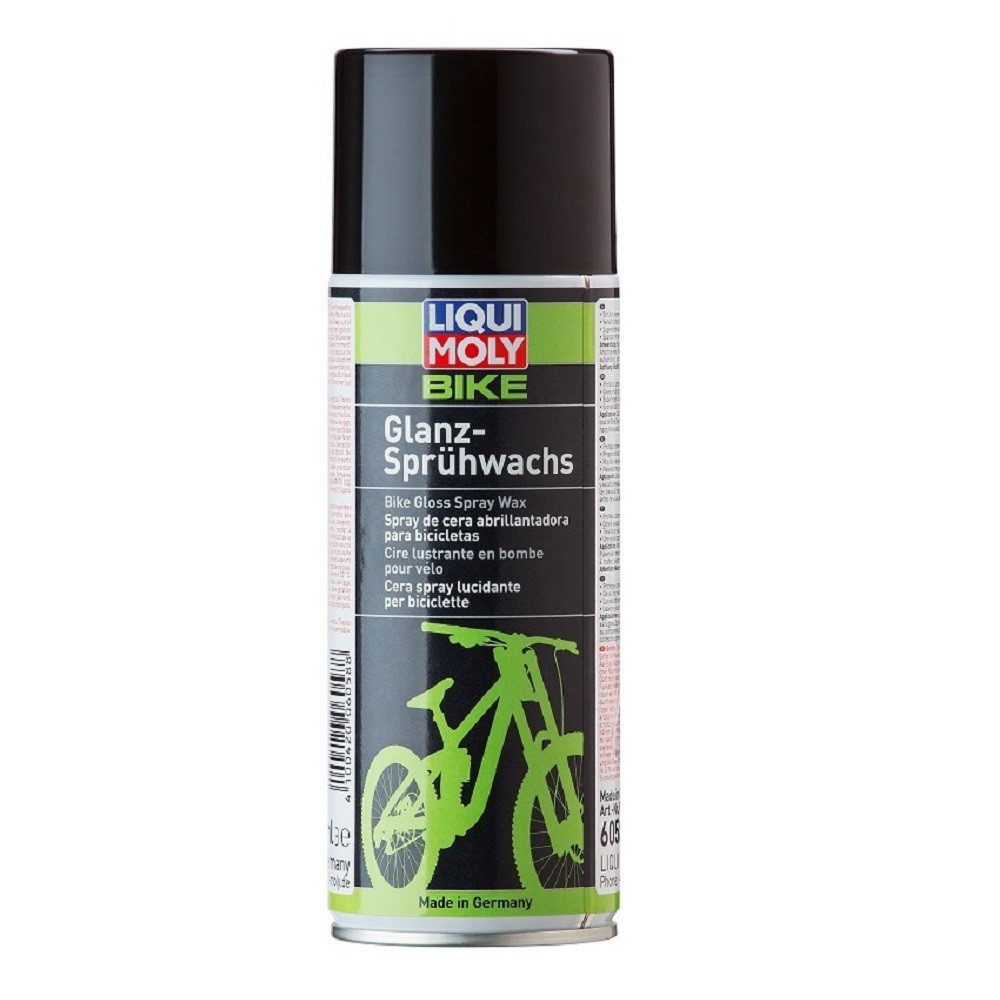 Đánh Bóng - Phủ Bóng Mọi Màu Sơn Xe Đạp Liqui Moly Bike Gloss Spray Wax 6058 Made in Germany 400ml Chăm Sóc Xe Đạp