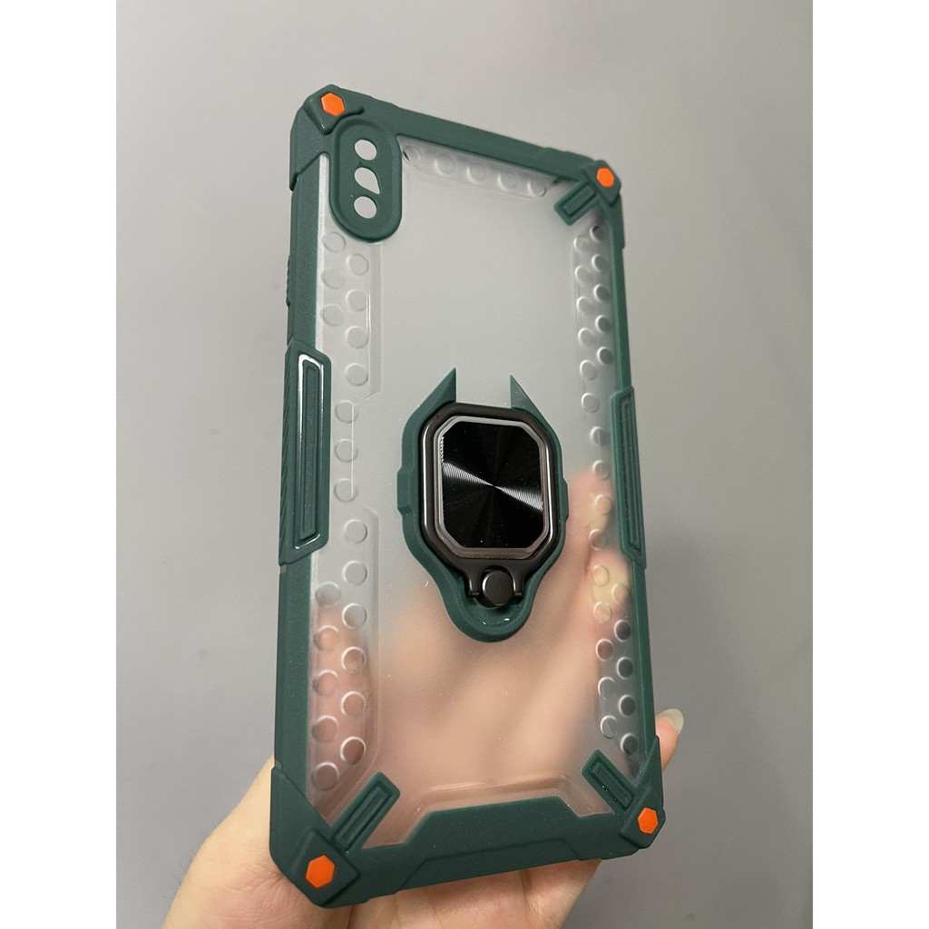 Ốp điện thoại iphone 6 6G 6S 7 8 PLUS XS X 11 12 PRO MAX  iron man,chống shock chống lưng IRING RING