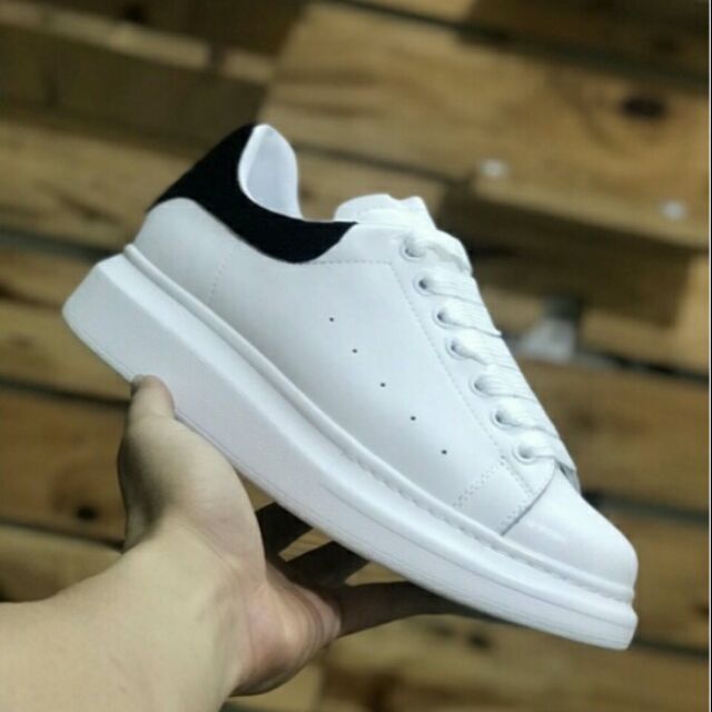Giày thể thao sneakers mc queen 1:1 gót đen (FULL BOX)