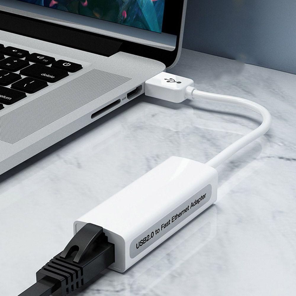 Suki Dây Cáp Chuyển Đổi Mạng Cổng USB 2.0 Sang RJ45 Cho Máy Tính Và Văn Phòng Type-C Sang RJ45