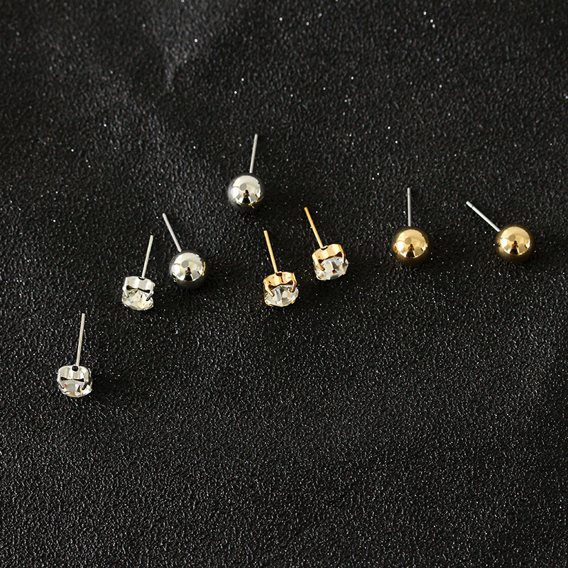 Bộ 9 Đôi Bông Tai Thời Trang Dành Cho Nữ