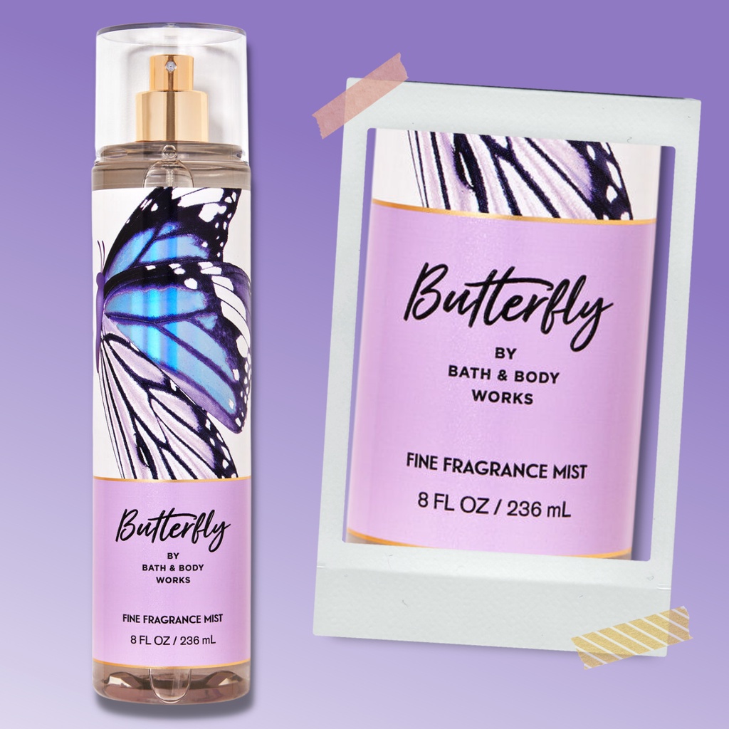Xịt Thơm Bath And Body Works Butterfly Fine Fragrance Mist  chai 236ml