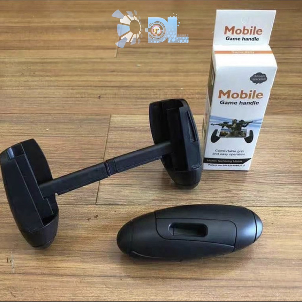 Tay cầm chơi game Mobile siêu gọn nhẹ PUBG/FF/ROS - Tay câm thế hệ mới D1, D2 Siêu đa năng thích hợp cổng sạc