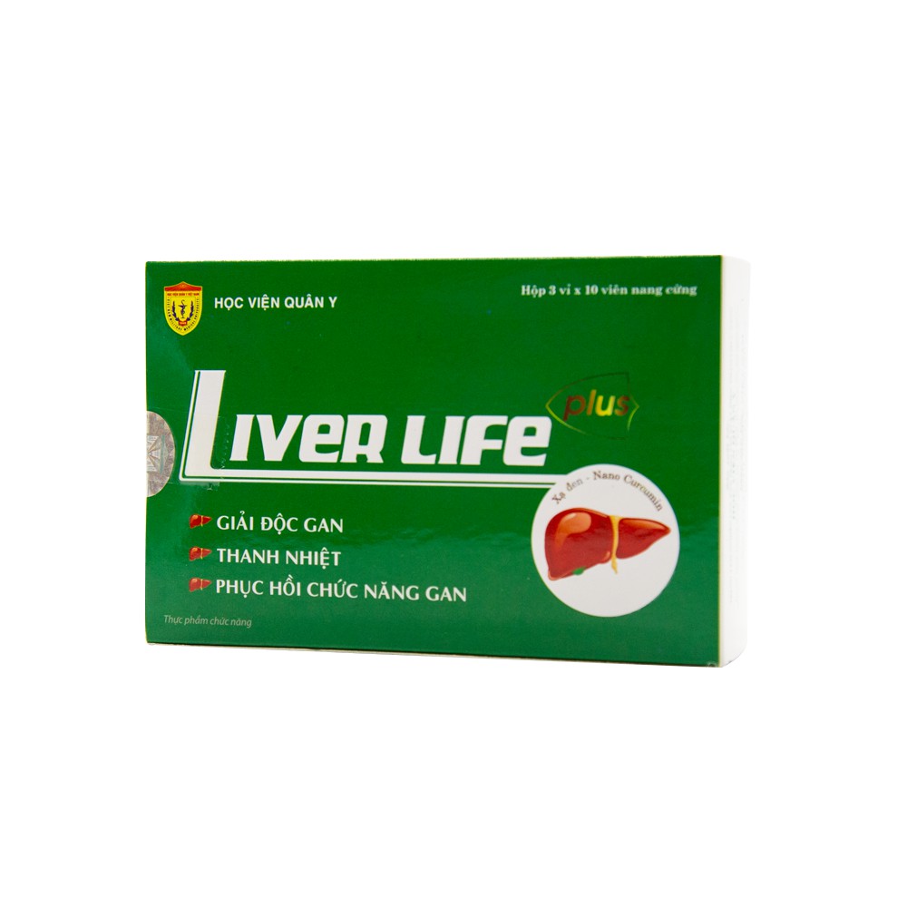 Bổ Gan Cà Gai Leo Liver Life Plus Giải Độc Gan,Làm Mát Gan, Hạ Men Gan, Tăng Cường Chức Năng Gan [30 v] Học viện quây y | BigBuy360 - bigbuy360.vn
