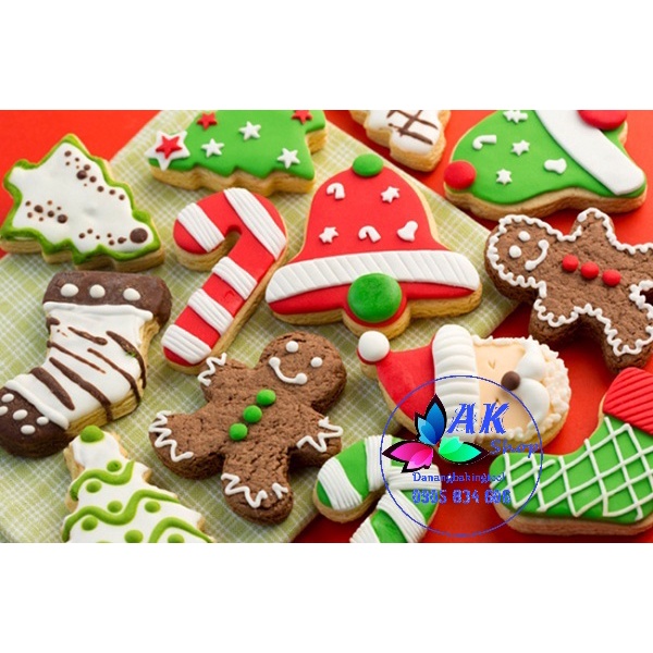 SET 6 KHUÔN CUTTER GIÁNG SINH INOX / 2602.250