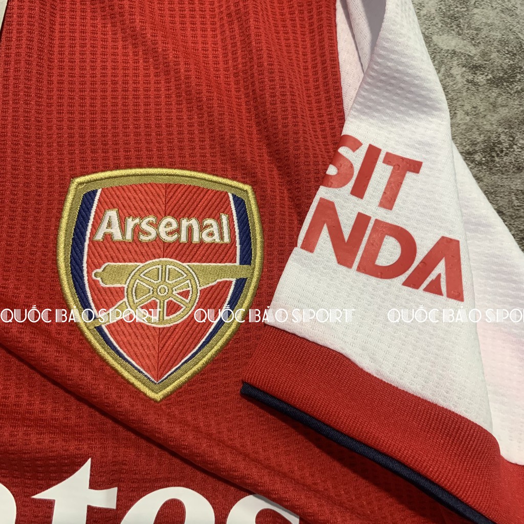 Arsenal mùa giải 21/22-Bộ áo bóng đá bản Fan vải Thái cao cấp