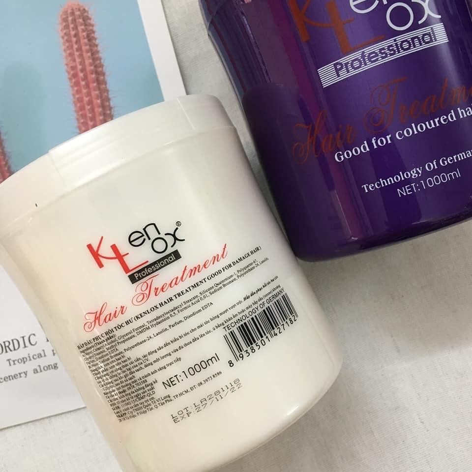 Kem Hấp Kenlox Phục Hồi Trẻ Ngọn Thơm Thơm 1000ml