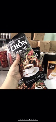 BỊCH 500g BỘT CÀ PHÊ CHỒN BAN MÊ 33k/bịch