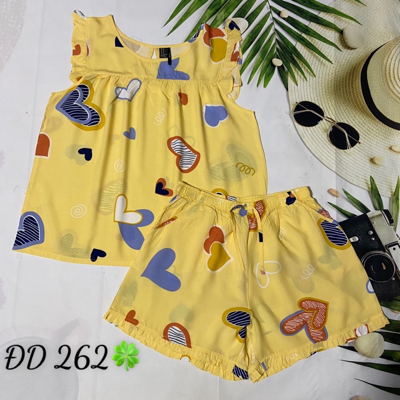 đồ bộ tole đùi mặc nhà