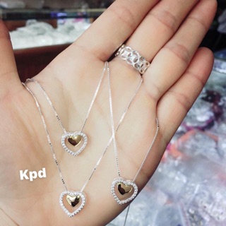 💥💥DÂY CHUYỀN TIM ĐÁ BẠC TA