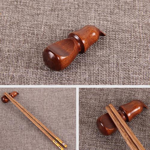 Đế gỗ để muỗng đũa phong cách Nhật Bản