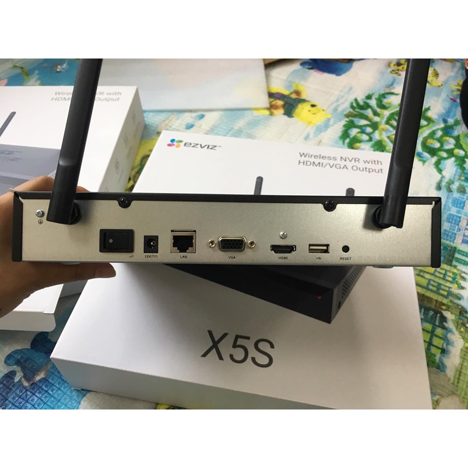 ĐẦU GHI HÌNH IP Wifi 4-8 KÊNH EZVIZ -