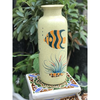 Bình hoa cá vàng gốm sứ bát tràng