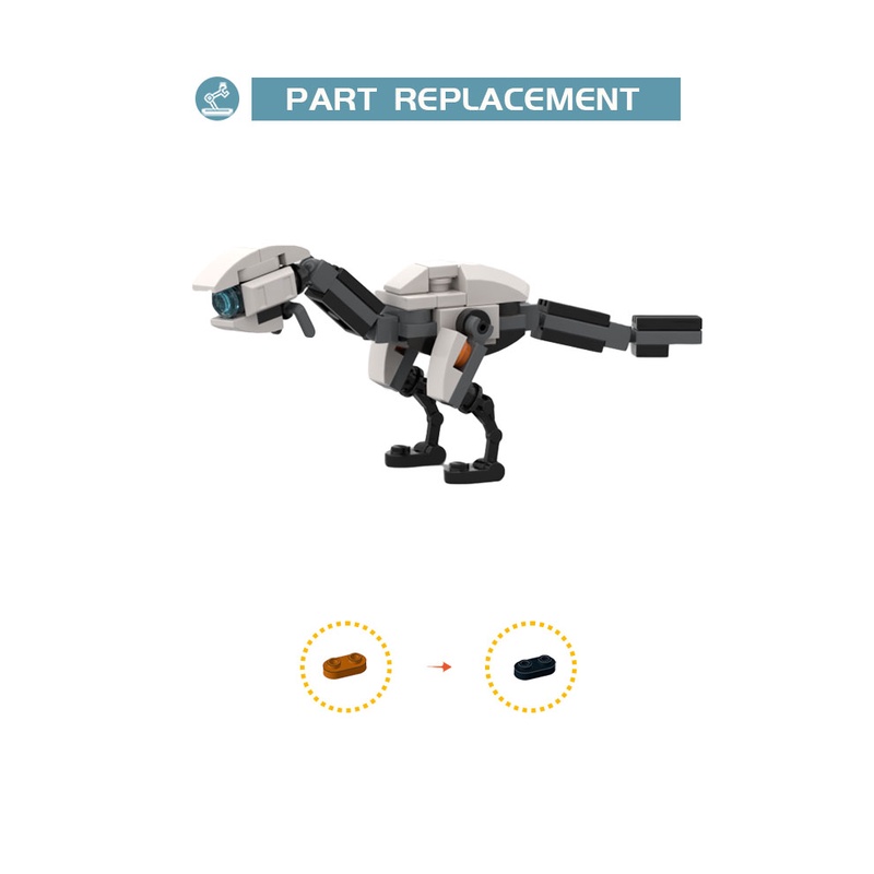 Đồ chơi trẻ em Lắp Ráp Robot 58 Mảnh Cho Bé