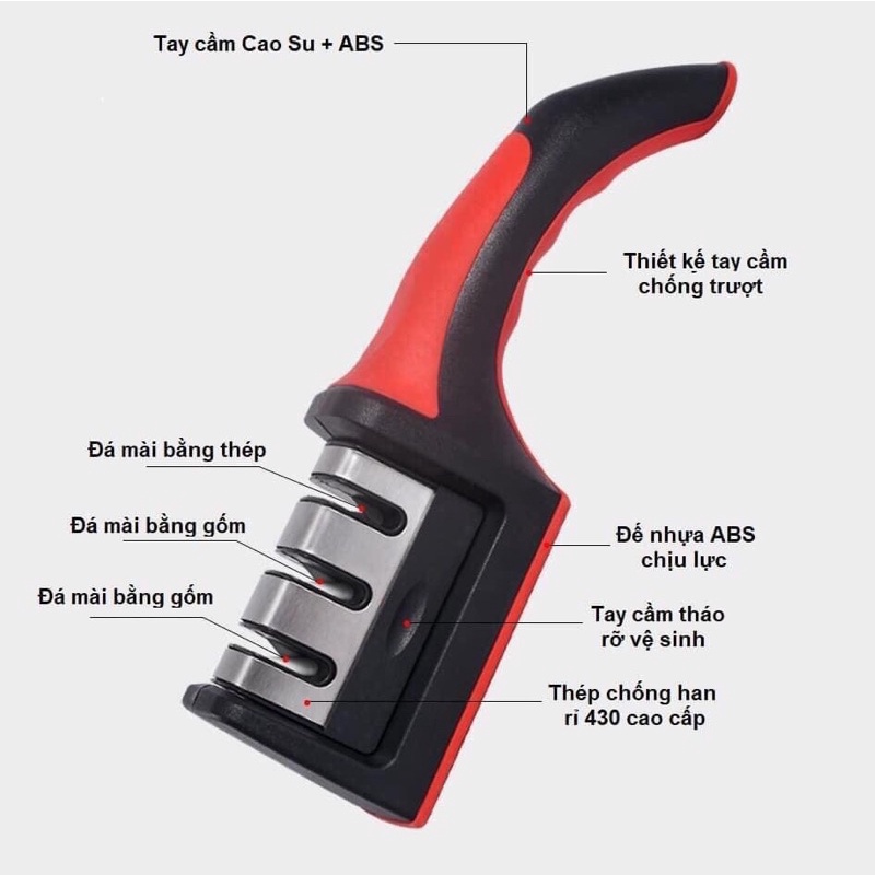 Dụng Cụ Mài Dao 3 rãnh