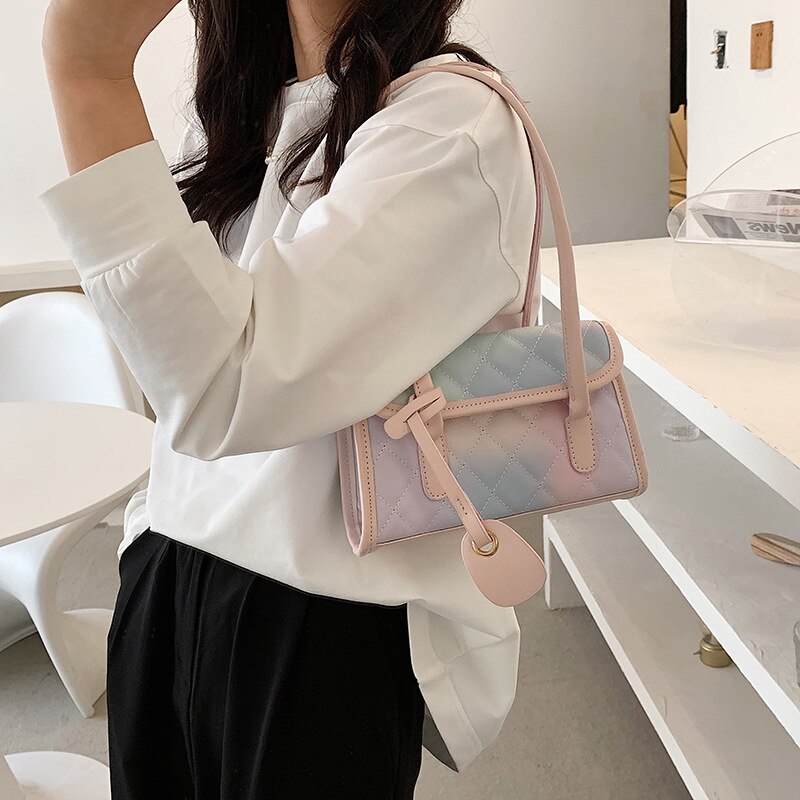 Túi Đeo Chéo JASMIN NOIR Họa Tiết Caro Thời Trang Nữ Tính