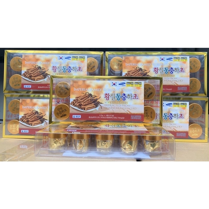 ĐÔNG TRÙNG HẠ THẢO HÀN QUỐC HỘP 10 VIÊN