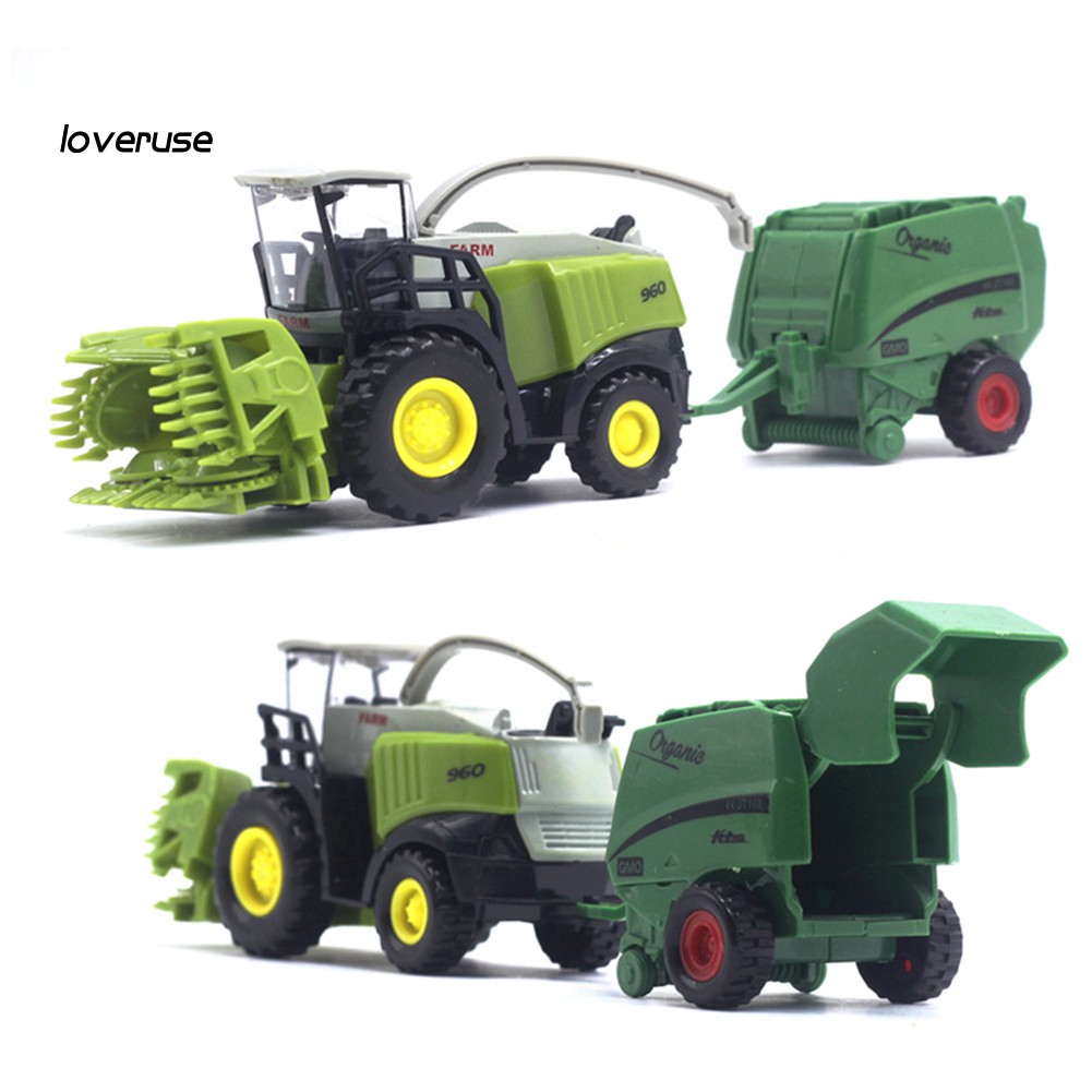 Set 2 Mô Hình Xe Công Nông Đồ Chơi Tỉ Lệ 1 / 42