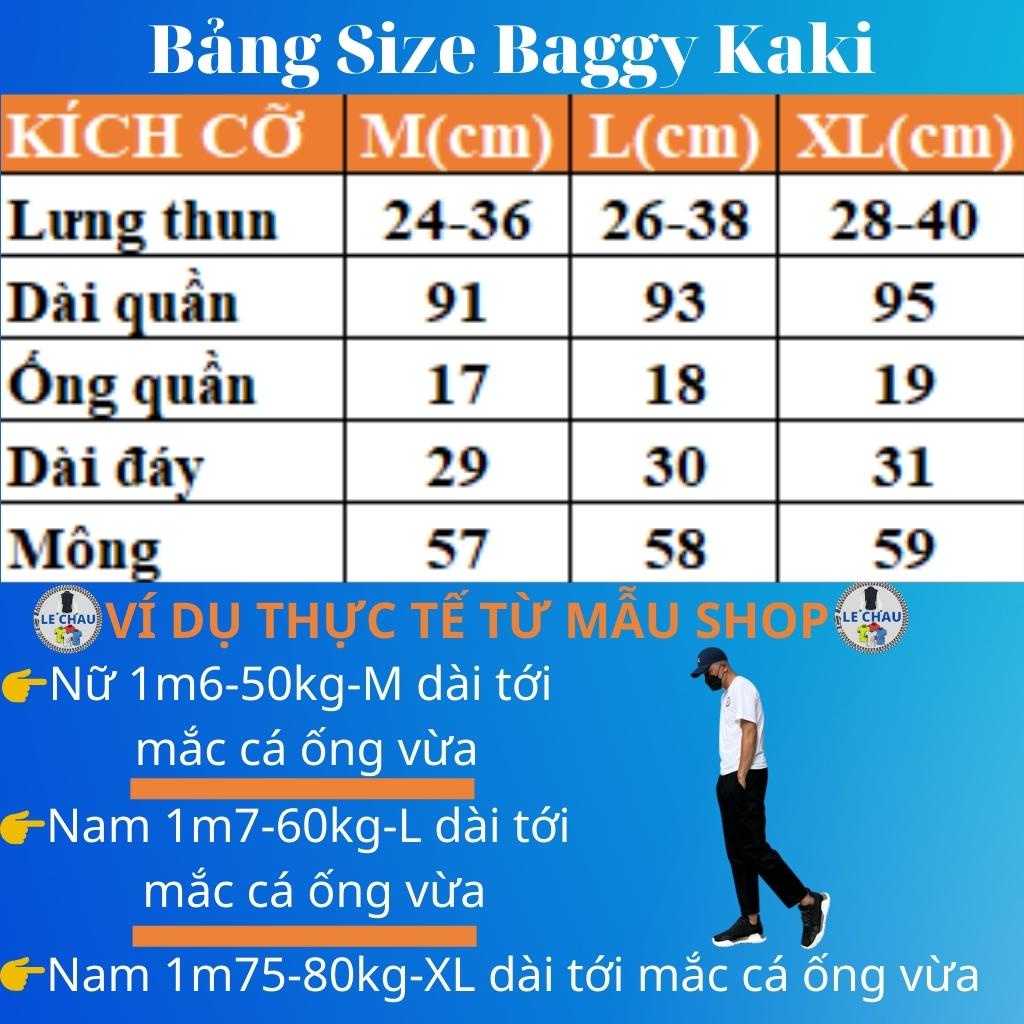 Quần kaki dài nam nữ hottrend baggy kaki ống xuông basic unisex lưng thun chất vải mềm mịn phù hợp sinh viên học sinh