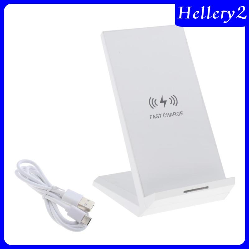 [HELLERY2] 15W Fast Wireless Charger Stand For Samsung S10 S9 S8 Charging Dock Black