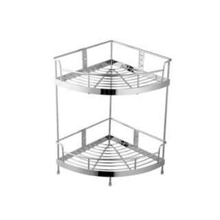 Kệ góc 2 tầng inox đặc 304