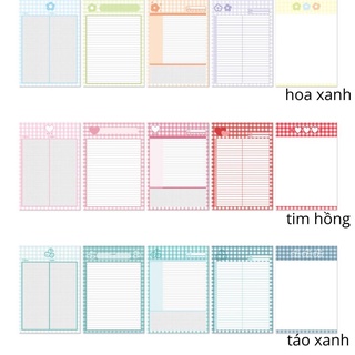 Tập 30 tờ giấy Note ghi bài size B5