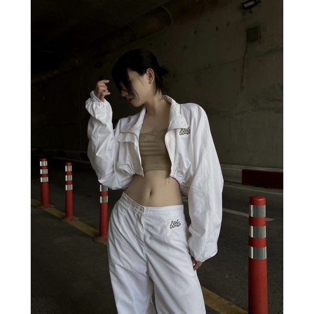 MOODSWINGS - Quần dù ống rộng LOAD NYLON PANTS