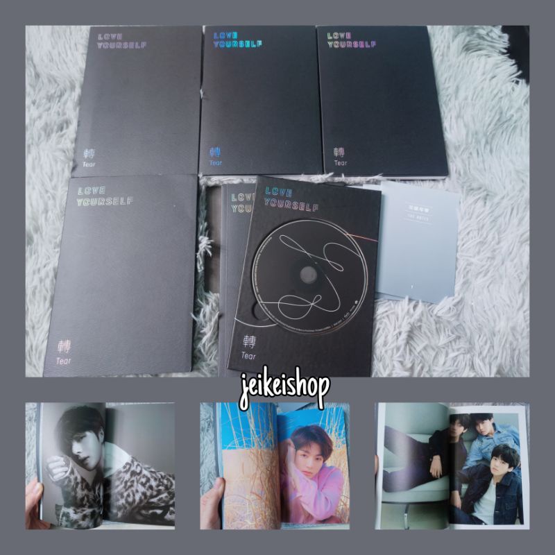 ALBUM BTS LOVE YOURSELF TEAR không photocard