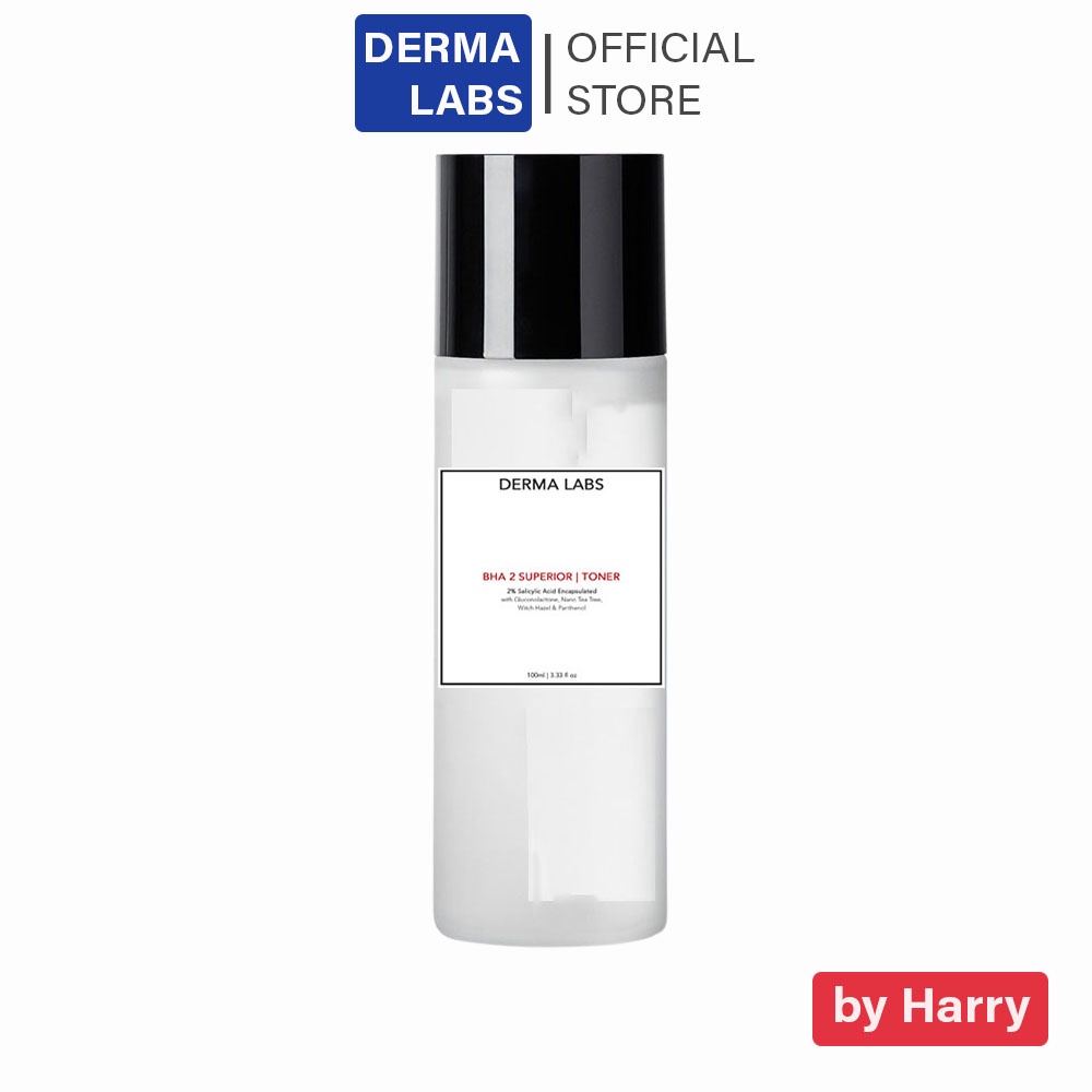 Toner BHA 2 Superior - Derma Labs  BHA dạng bọc, PHA, Nano Tea Tree giảm viêm, sạch sâu, căng mướt da - by Harry