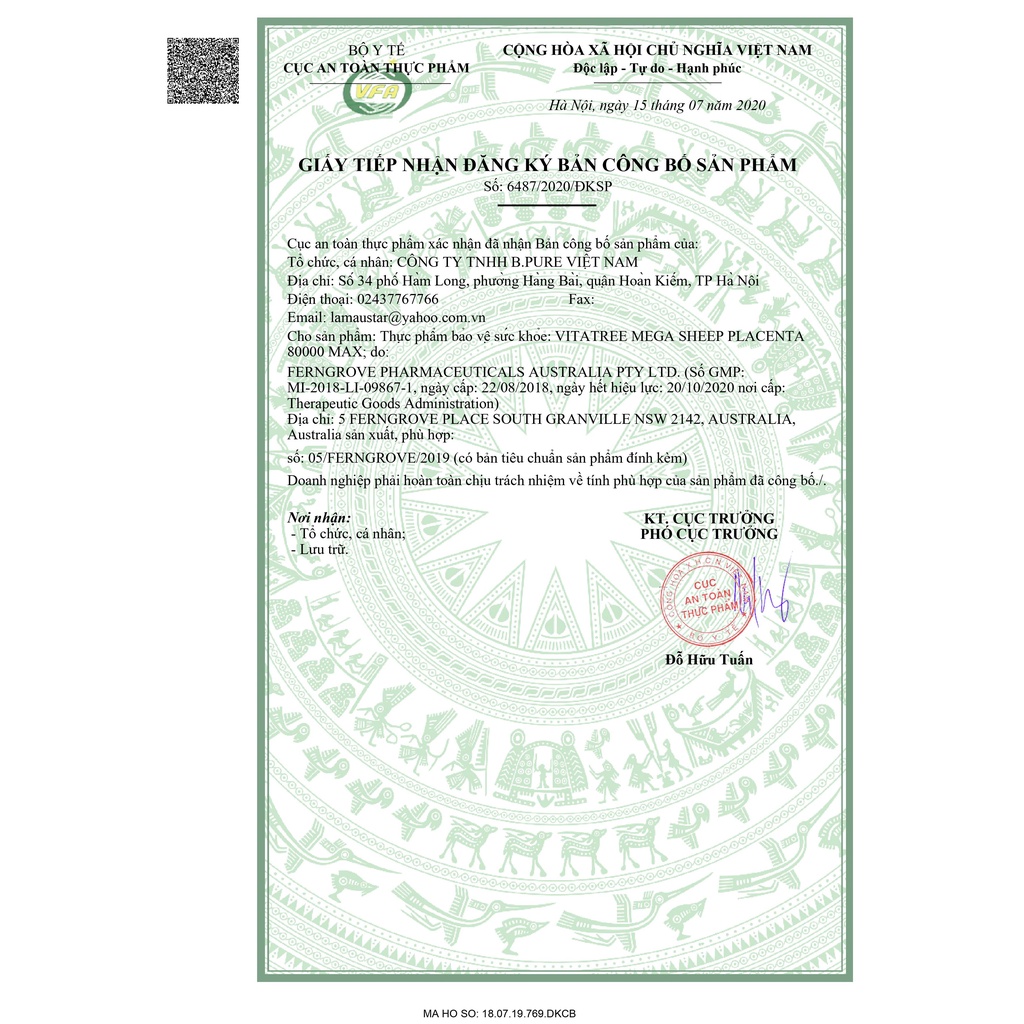 Thực phẩm bảo vệ sức khỏe Úc - Mega Sheep Placenta 80,000mg - GIẢM NÁM TÀN NHANG - DA TRẮNG HỒNG MỊN -  60 VIÊN