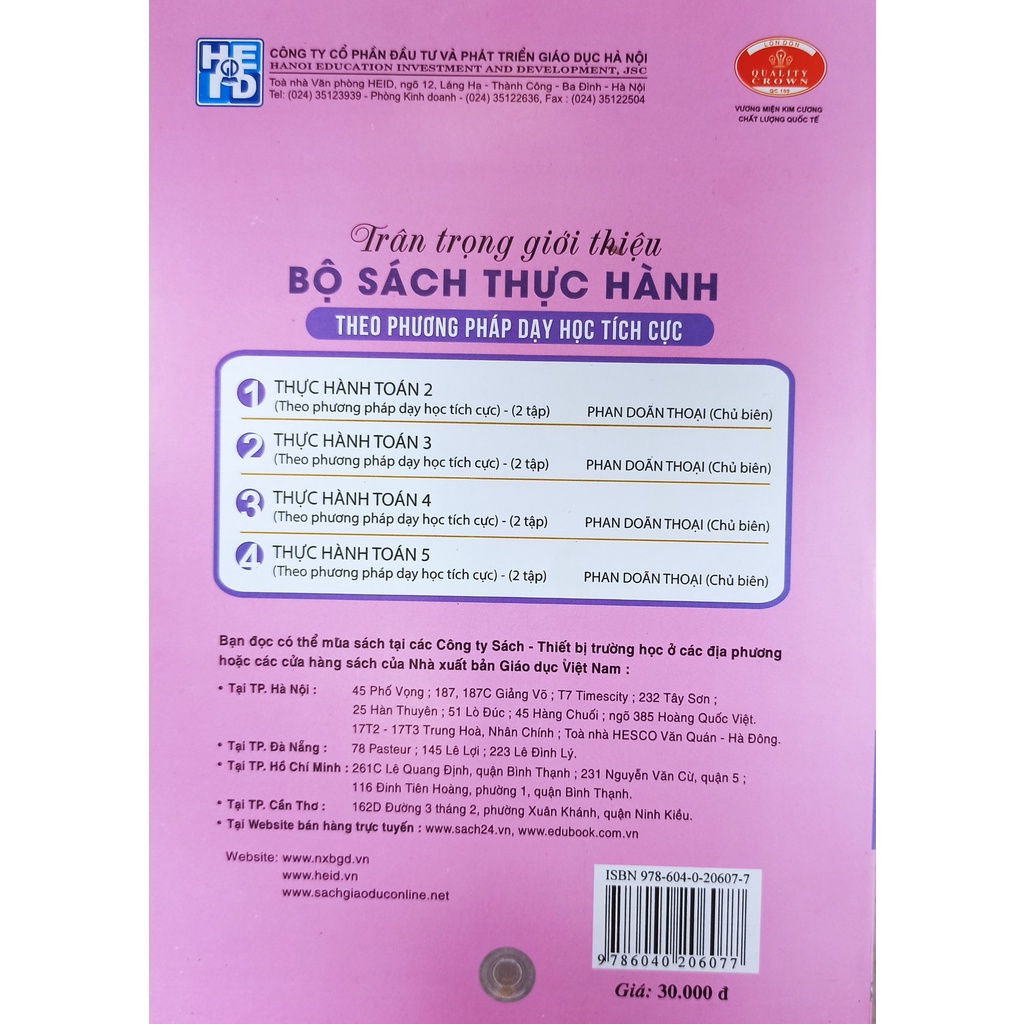Sách - Thực hành Toán lớp 5 tập 1