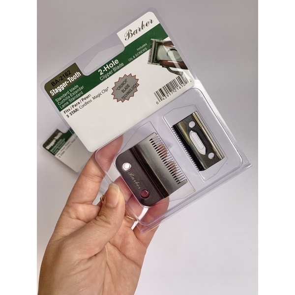 lưỡi kép độ tông barber, lưỡi kép thép gama