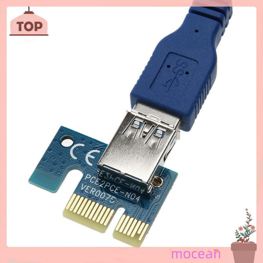 SATA Card Mở Rộng Usb 3.0 Pci-E Express 1x Sang 16x