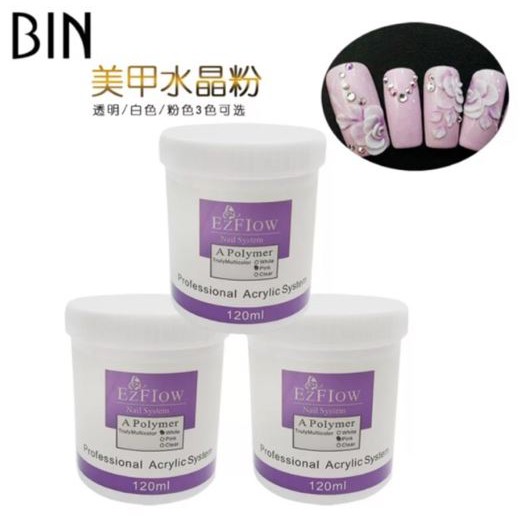 Bột nhúng, bột đắp hoa móng hũ to 120g