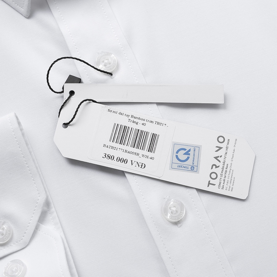 Áo Sơ Mi TORANO Nam trơn dài tay chất liệu sợi tre bamboo TB216 | BigBuy360 - bigbuy360.vn