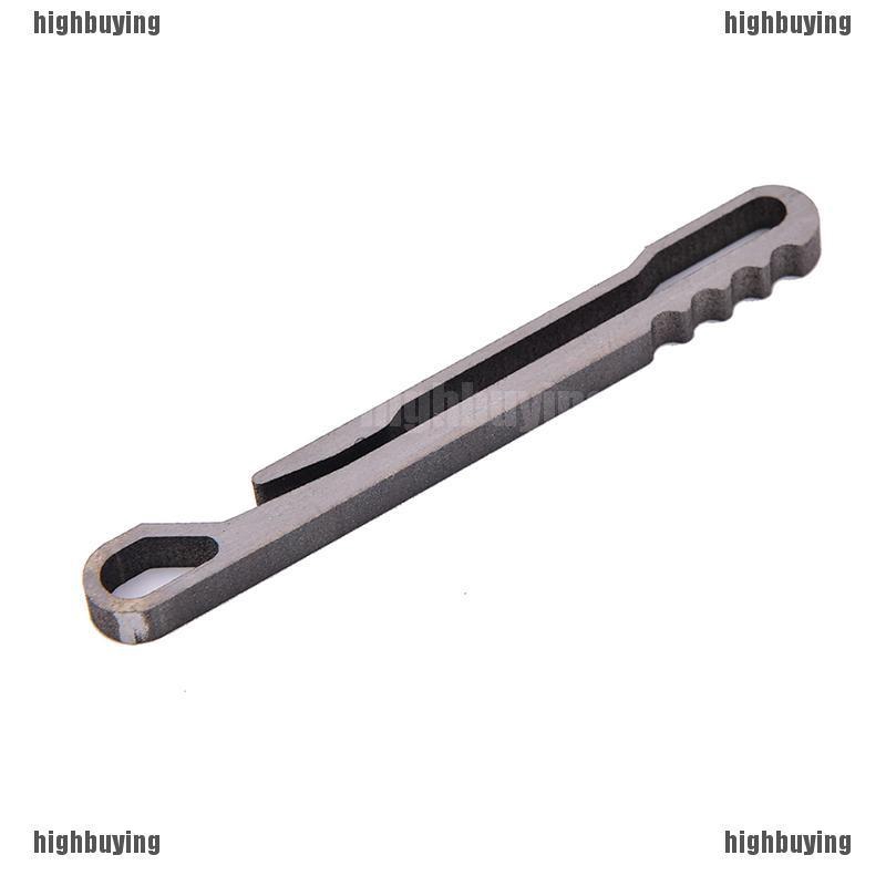 Móc khóa đa năng bằng hợp kim titan