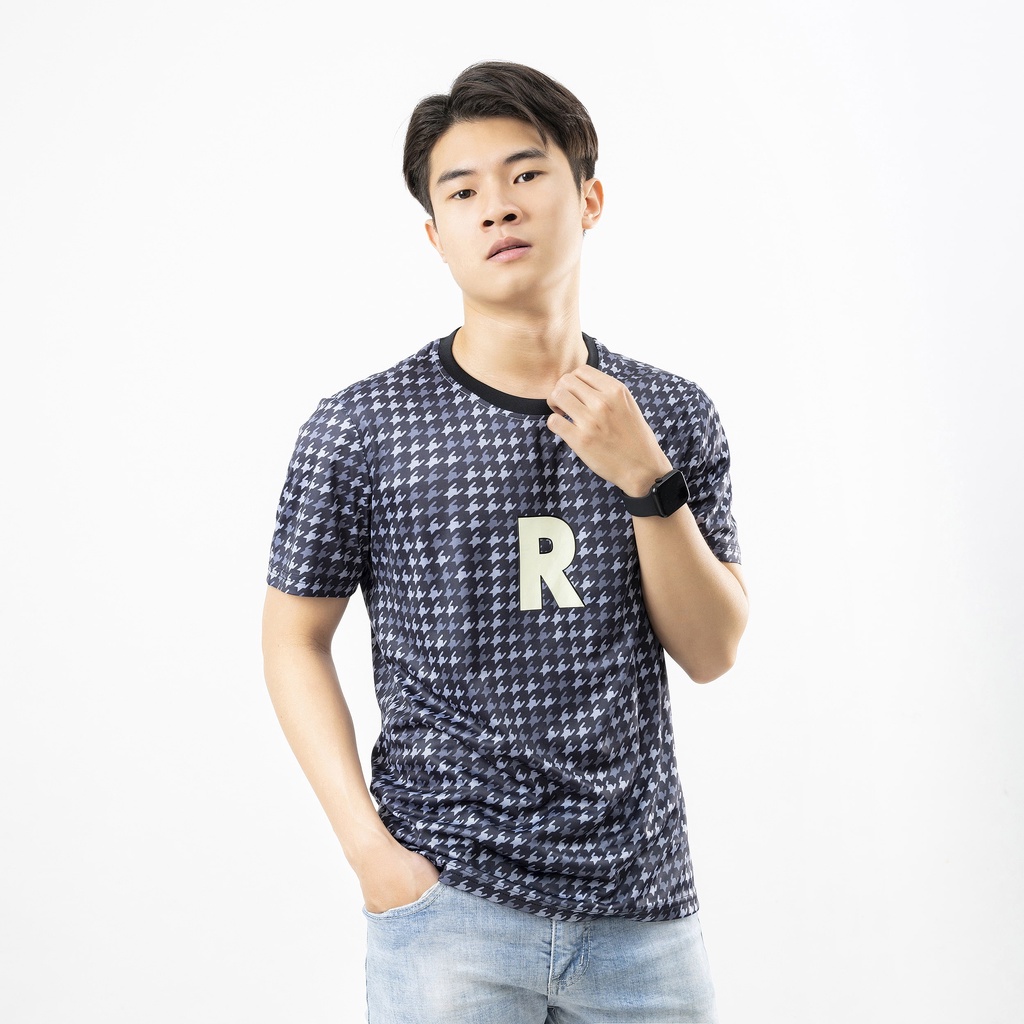 Áo thun nam cổ tròn cao cấp JUN FASHION STORE tay ngắn, chất cotton co giãn 4 chiều, họa tiết vân kẻ caro…