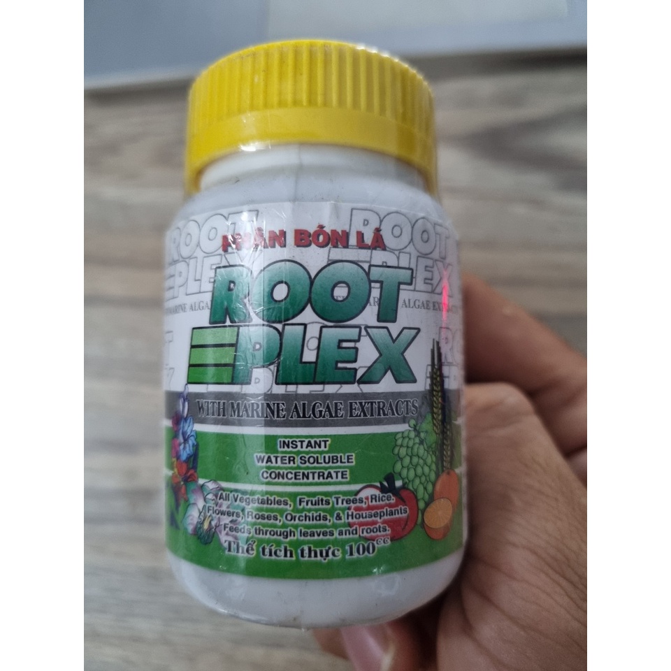 [Giá hủy diệt] Phân Bón Lá Hữu Cơ Root Plex Từ Tảo Biển 100ml