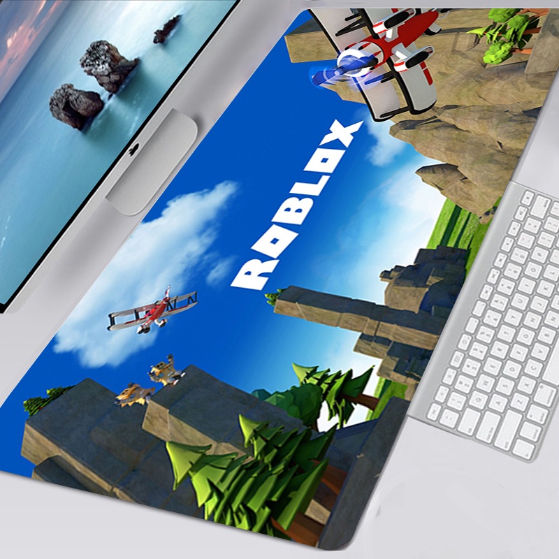 Tấm Lót Chuột Và Bàn Phím Cỡ Lớn In Hình Roblox XXL 900x400 700X300