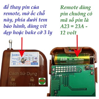 THIẾT BỊ KAWASAN KW- I618