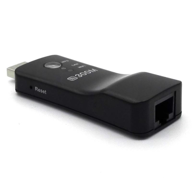 Bộ Thiết Bị Khuếch Đại Tín Hiệu Wifi Usb 300mbps Hdtv Rj45 Ap Wps Cho Tv Samsung Lg Sony Xiaomi Tv T