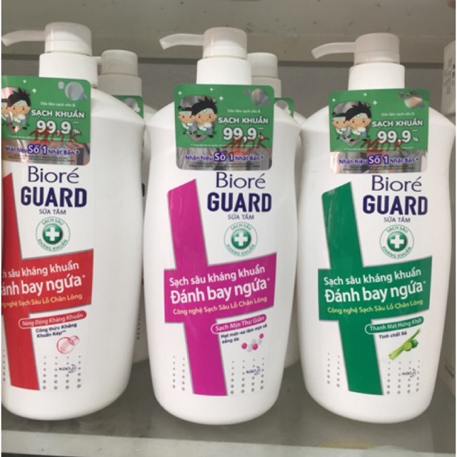 Sữa tắm biore 800g