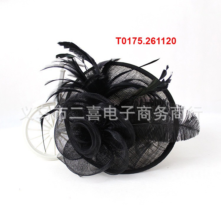 Mũ lưới lông vũ thời trang cho cô dâu