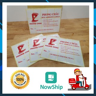 Giấy decal nhãn dán PC các size từ 99 đến 124 { tập sổ giấy bookmark, văn phòng phẩm các loại }