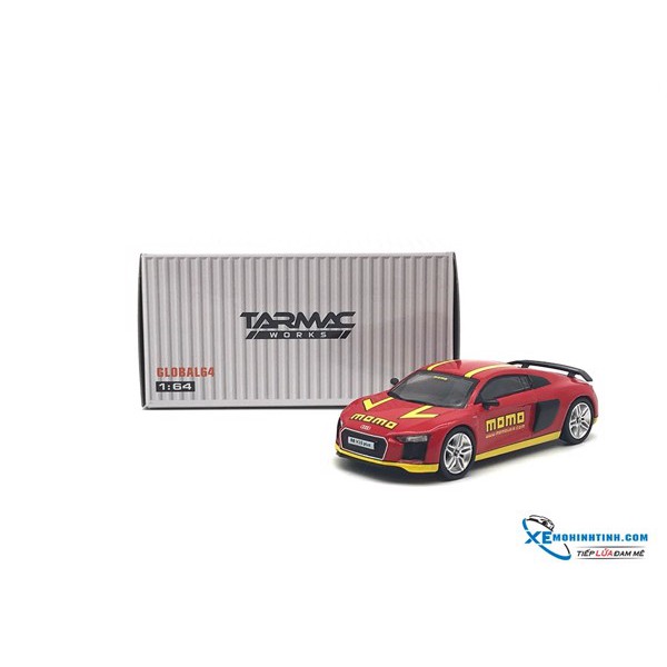 Xe Mô Hình Audi R8 V10 Plus Tarmac Work 1:64 ( Đỏ )