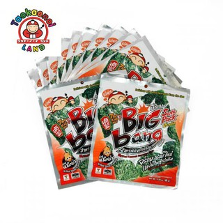 LỐC 12 GÓI BIG BANG VỊ MỰC RONG  BIỂN NƯỚNG 6G TAOKAENOI