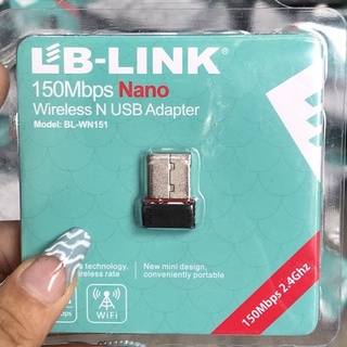 USB thu wifi LB LINK Nano BL WN151, tiện lợi dùng cho laptop, pc