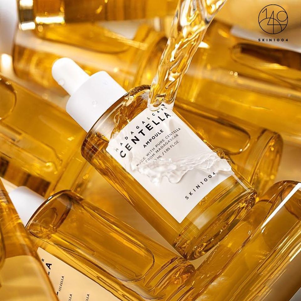 Tinh Chất Rau Má Giảm Mụn Và Làm Dịu Dành Cho Da Nhạy Cảm Skin1004 Madagascar Centella Ampoule 30ml/55ml/100ml