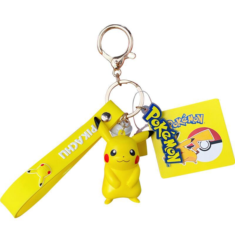 Móc Khóa anime, móc khóa hoạt hinh nhân vật Pokemon, móc khóa treo balo dễ thương