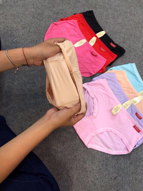 Quần Lót Nữ Cotton Trơn Mã 2339 ( 1 Chiếc )
